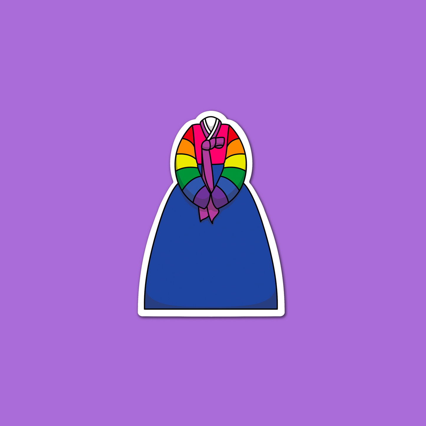 Prideful Hanbok Sticker