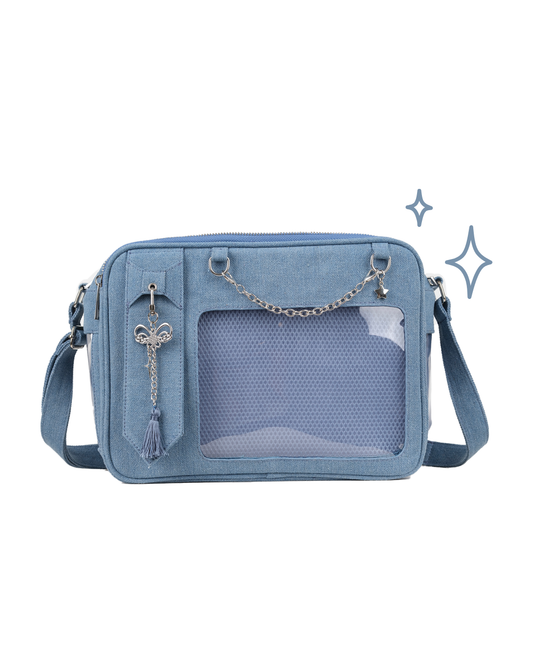 Preorder: Light Denim Nabi Charm Ita Bag