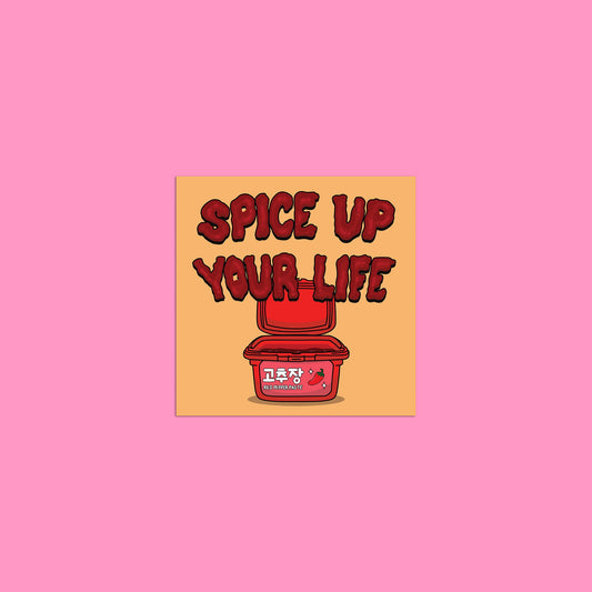 Spice Up Your Life Sticker