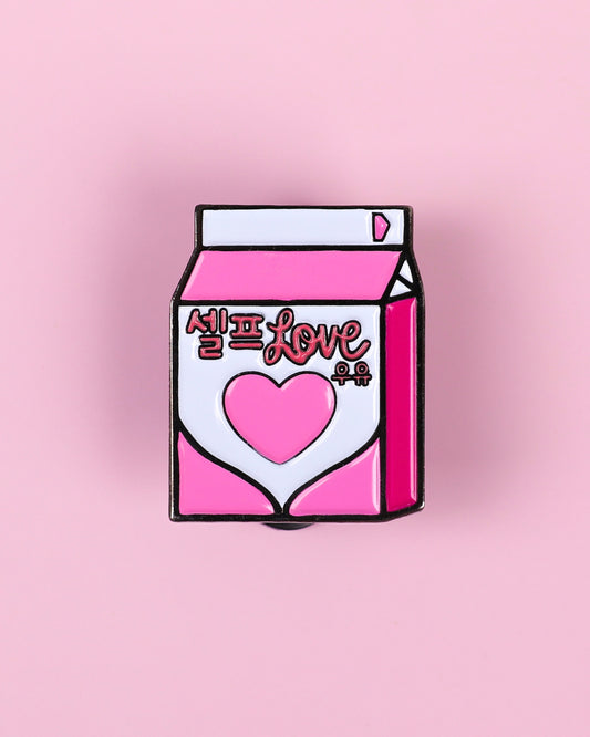 SECONDS Self Love Milk Pin