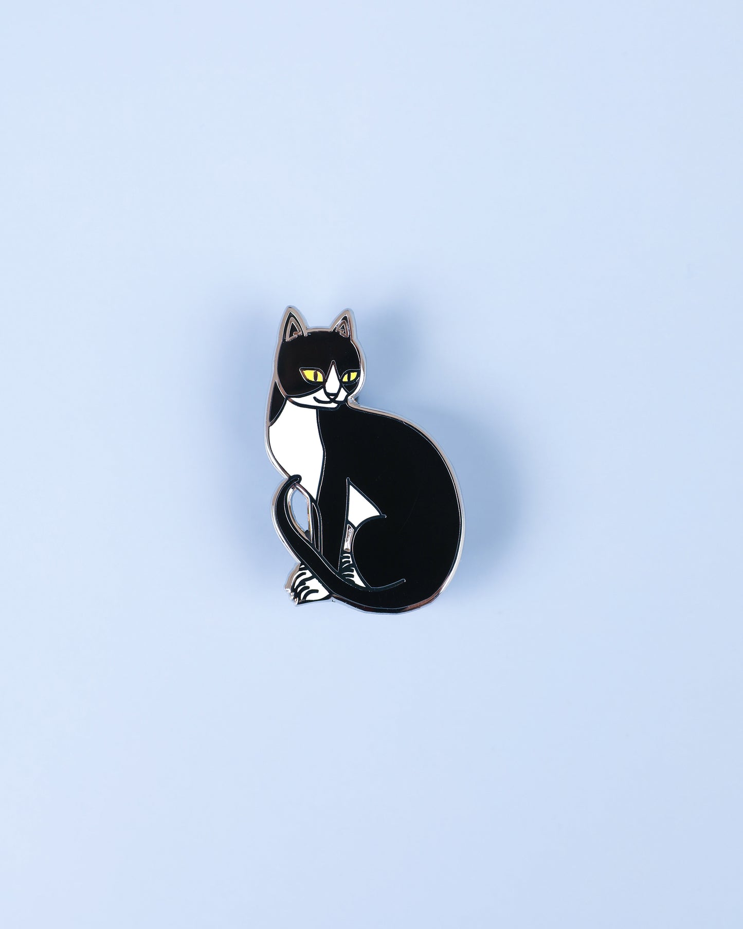 Tuxedo Cat Enamel Pin