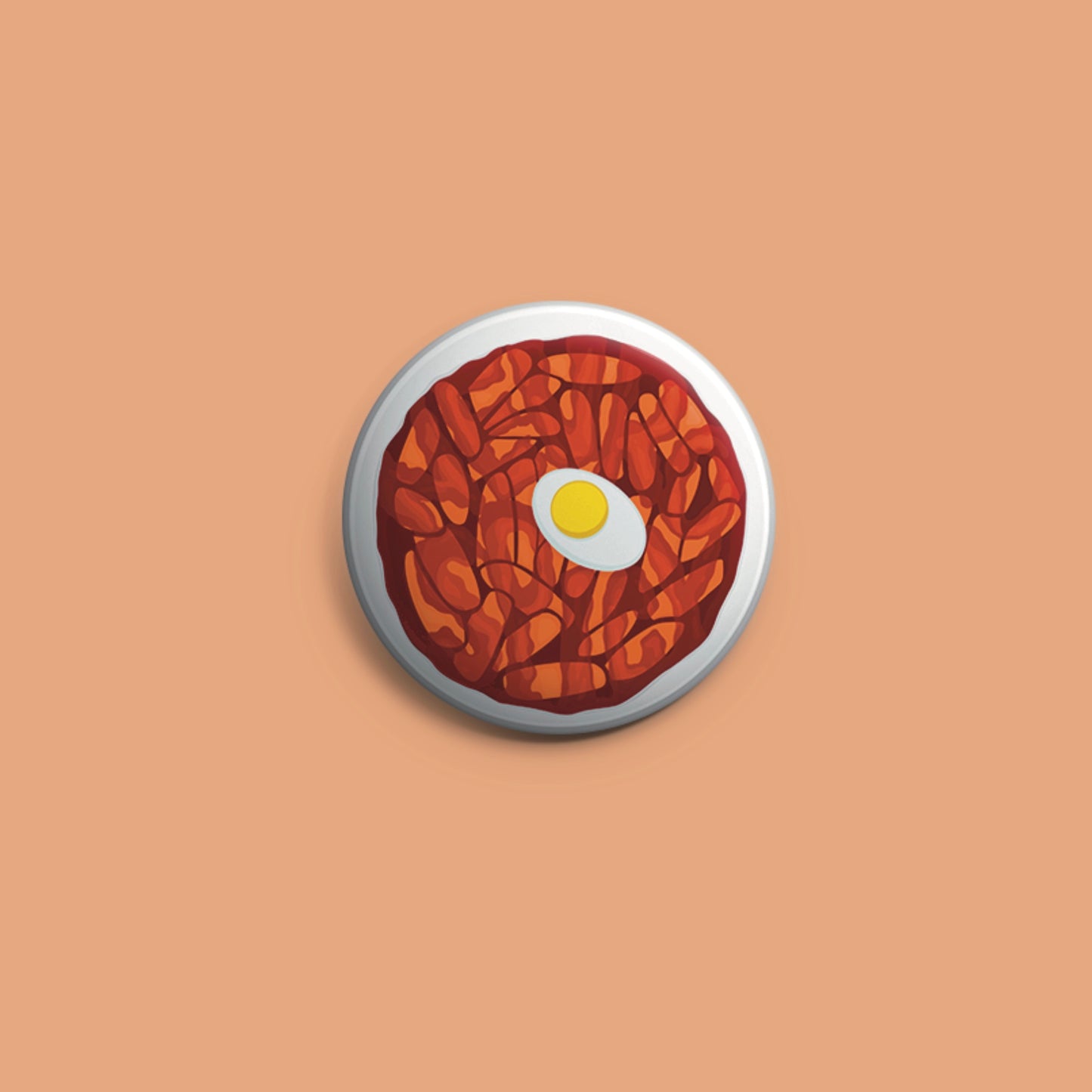 Neurospicy Ddeokbokki Button Badge