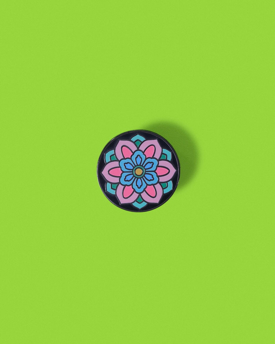 Dancheong Enamel Pin