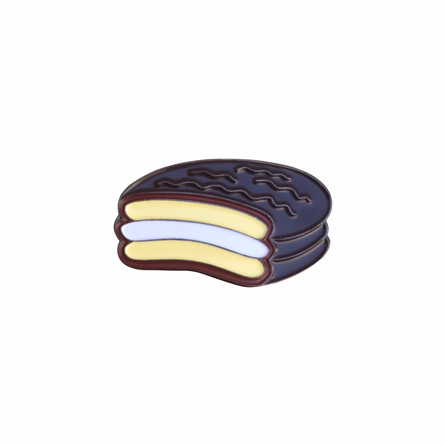 Choco Pie Enamel Pin