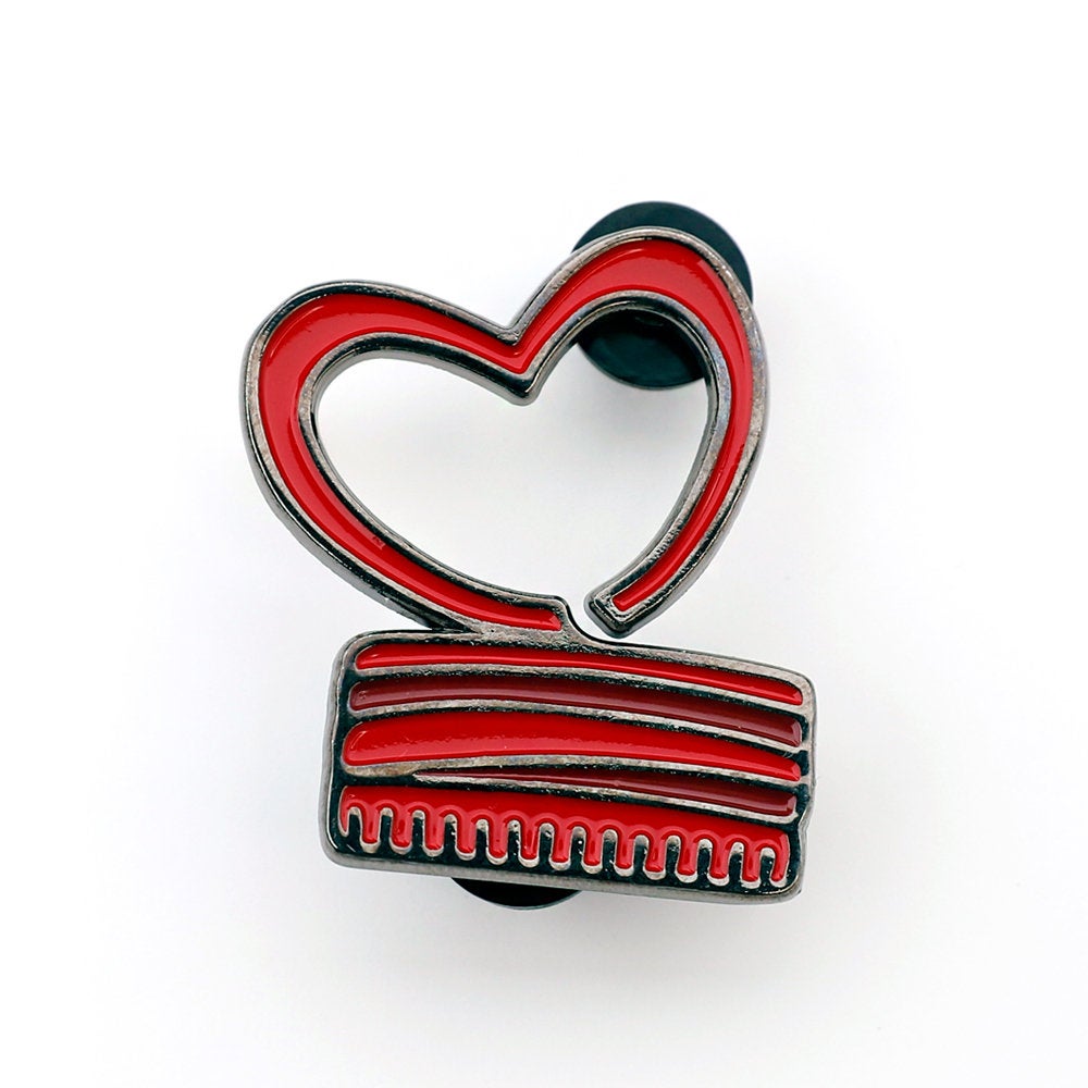 Soju Heart Cap Enamel Pin